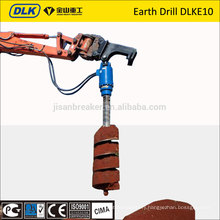 earth drill with gear box new product for 4.5-6 ton